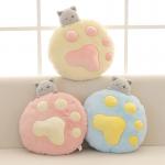 Superior Material Soft Plush Toys Handcrafted Machine Washable Cat Pillow for sale