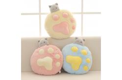China Superior Material Soft Plush Toys Handcrafted Machine Washable Cat Pillow supplier