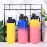 Custom 950ml 32oz Vacuum Insulated Water Jug Sports Stainless Steel Water Bottle for sale