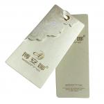 Custom Recycled Paper Cardstock Hang Tags Paper Label Tags With Grosgrain String for sale