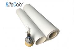 China 260Gsm Matte Inkjet Printable Canvas Latex Polyester Fabric Roll Moisture Resistant supplier