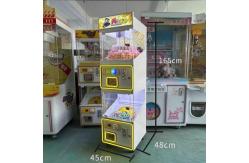 China Mini Doll clamp Toy Claw Machine Tabletop Coin Operated Games US PLUG supplier