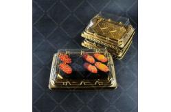 China Traditional Japanese Sushi Box in Plastic for Food and Fruit Service supplier
