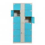ISO18001 Supermarket Powder Coating Smart Electronic Locker