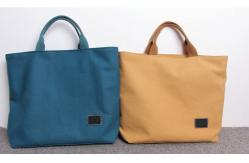 China Ladies Natural Canvas Tote Bags With High Durability OEM Acceptable supplier