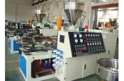China Double Screw Pipe Extrusion Machine / Pvc Pipe Making Machine For Irrigation supplier