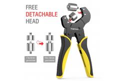 China ISO Multipurpose Grommet Tool Kit Pliers Practical 500pcs Replacement Head supplier