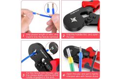 China Square Ferrule Wire Crimper Set Multifunctional For Electrical Repair supplier