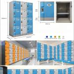 ABS Automatic Differential Smart Lockers Cabinet Public Digital Safe For Swimming Pool for sale