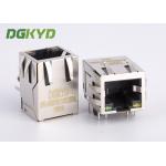 KRJ-5921S11GYZENL PCB Mount Single Port Rj45 Network Connector 8P8C modular jack RJ45 Without Transformer for sale