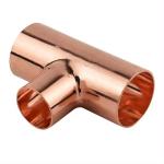 DIN 86088 Copper Nickel Pipe Fittings C70600 CuNi 9010 Tee Reducing for sale