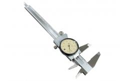 China 0-150mm Metal Casing Dial Caliper with 0.02mm Graduation Measuring Device supplier