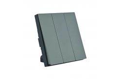China Mechanic Plastic Light Switch 86x86mm CE SASO Rohs Certificate supplier