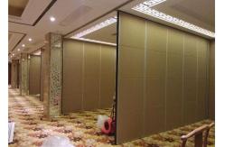 China Acoustic Room Dividers Movable Wall Hardware Aluminium Track Folding Partition Wall supplier