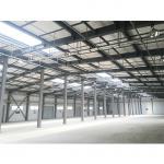 Prefab Light Steel Frame Structure Workshop , Lightweight Steel Frame Buildings for sale