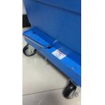 3 Inches Four PU Wheels Plastic Stacking Dolly Rudder Moving Customized