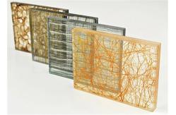 China 22mm Thickness Glass Interlayer Decorative Wire Mesh supplier