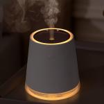 USB LED Mini Cool Mist Humidifier 500ml 2000mah Rechargeable 2 In 1 Humidifier for sale