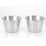 General Logo Printable Stainless Steel Household Items Metal Wine Glasses for sale