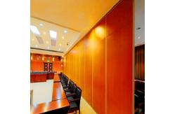 China Folding Panel System Movable Acoustic Partition Wall 500 / 1200mm Width supplier