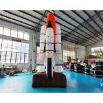 EN71 Multi Red Rocket Air Characters Advertising Inflatables for sale