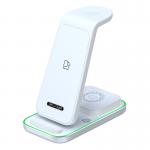Four In One Holder Wireless Charging Bracket Night Light Phone Charger for sale