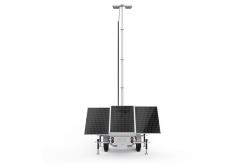 China Solar Lighting Tower With 7m Electric Mast For Mineral Mining Lighting supplier