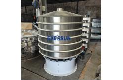 China Automatic Sieving Machine Rotary Vibrating Screen For Screening Wheat Flour supplier
