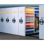 Compact Movable Shelving moving filing cabinet used as book shelf for sale