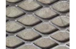 China 0.5mm Rolled Flat Steel Mesh Stretch Galvanized Expanded Metal Screen supplier