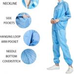 ESD Cleanroom Coverall Antistatic Lab Coats ESD Suit Work Clothes