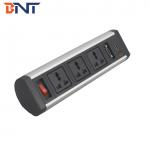 office power clamp-on desk edge socket /desktop clamp-on ac power outlet