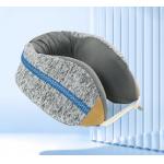Memory Foam U Shaped Neck Pillow Anti Static Solid U Shaped Travel Neck Pillow for sale