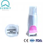 Safety Retractable Insulin Pen Needle 31G 5mm with Locking System for Max Protection for sale