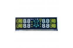 China 3.3V Negative Transmissive VA Segment LCD Tire Pressure Gauge Customizable supplier