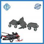 Big Red Ski Snowmobile Wheel Dollies Load 1500 Pounds Painted Steel for sale