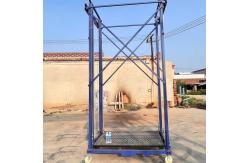 China Electrical Scaffolding Lift 500Kg 6m Height made by Steel Pipes Electric Lifting Scaffold supplier