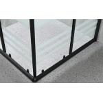 Customizable Square Shower Enclosures With Frosted Printing Glass For Modern