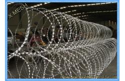 China BTO 22 450mm Diameter Galvanized Binding Wire Concertina Razor Barbed Wire supplier