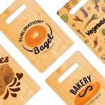 Sublimation Wood Cutting Board Blank Custom Logo Organic Bamboo Kitchen With Handle Rectangle Chopping Board for sale
