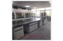 China Fireproof Laboratory Workbench Furniture / Chemical Resistant Lab Tables supplier