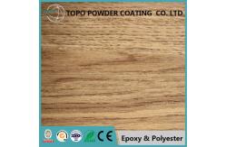 China Light Aluminium Heat Transfer Powder Coating Wood Finish Good Durability supplier