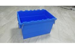 China 100% Virgin PP Stackable Nesting Trays With Steel Bars Storage Transportation supplier