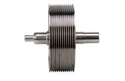 China Custom Aluminum CNC Turning Parts Small Machine Cast Steel Transmission Pulley supplier