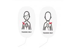 China First Aid AED Trainer Pediatric Electrode Pads For Emergency Personnel supplier