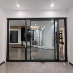 Modern Design Aluminium Sliding Glass Door Veranda Sliding Door Interior Doors Sliding for sale