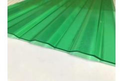 China Translucent Light-Diffusing Polycarbonate Wave Tiles for Natural Lighting and Weather Protection supplier