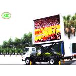 Outdoor Waterproof P10 Light Weight Trailer Mobile Truck High Definition LED Advertising Screen for sale