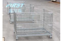 China Warehouse 800KGS Capacity Double Faced Wire Mesh Box Pallet supplier
