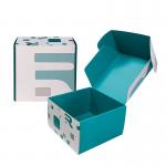 Matte Surface Finish Corrugated Marble Mailers Printing Custom Size Logo Shipping Box for sale
